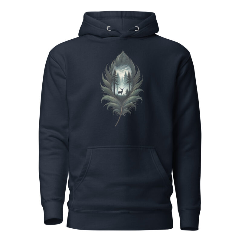 Feder des Waldes – Unisex-Kapuzenpullover – Hoodies – HOB Products