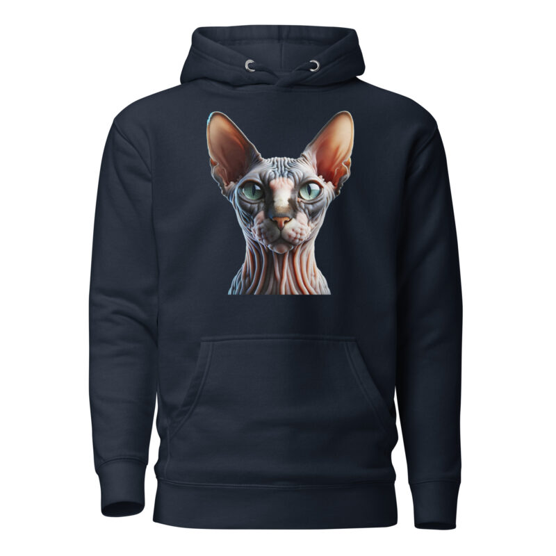 Majestätische Sphynx-Katze – Unisex-Kapuzenpullover – Hoodies – HOB Products