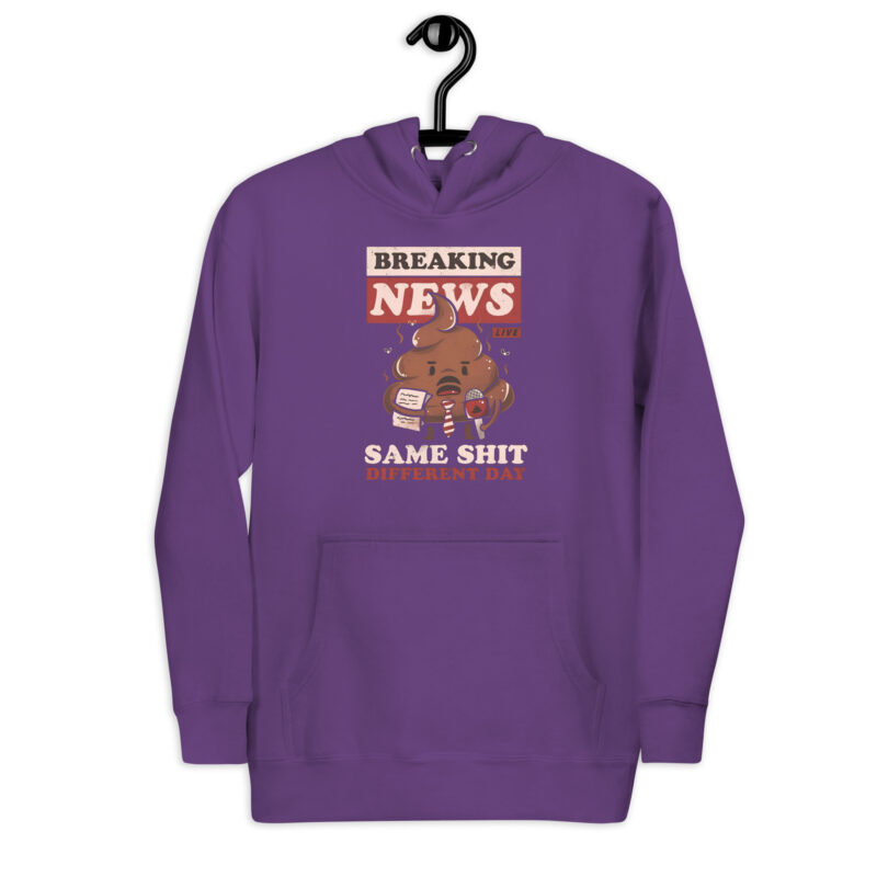 Breaking News: Same Shit Different Day – Unisex-Kapuzenpullover – Hoodies – HOB Products