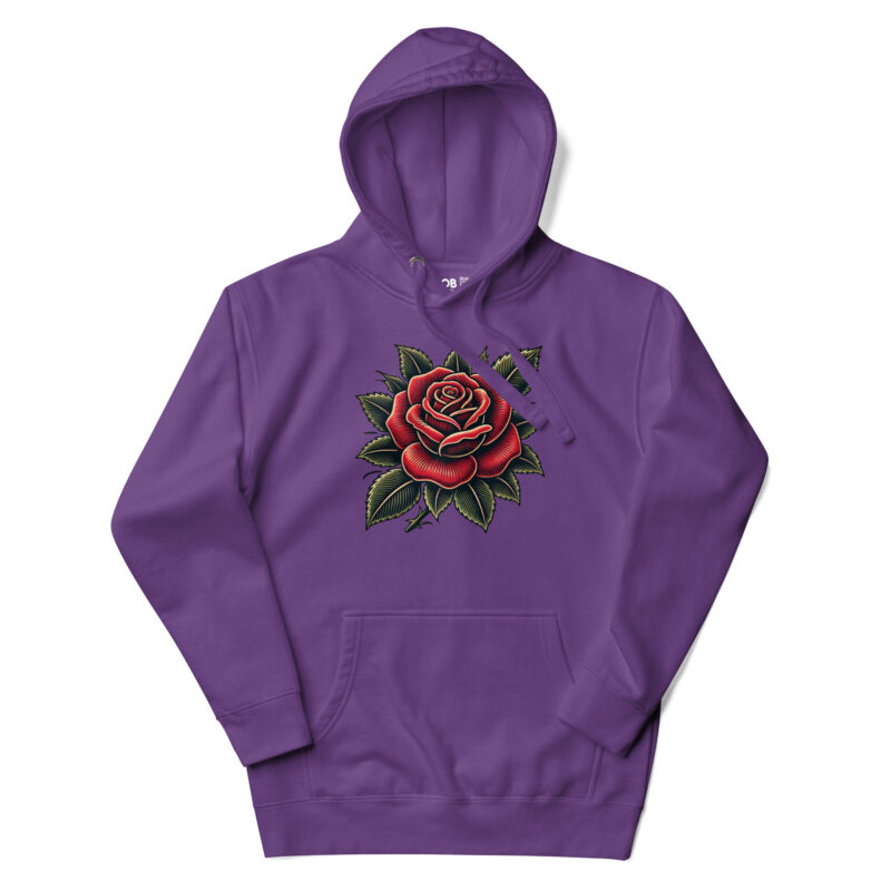 Traditionelle Rose – Unisex-Kapuzenpullover – Hoodies – HOB Products