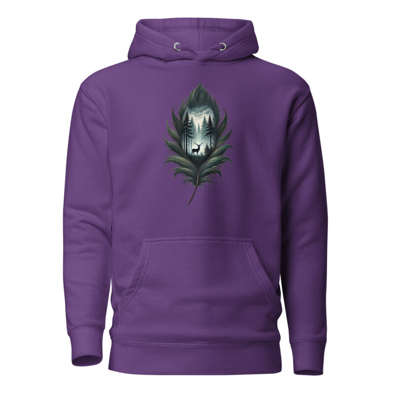 Feder des Waldes – Unisex-Kapuzenpullover – Hoodies – HOB Products