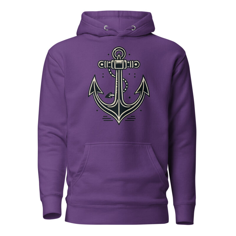 Klassischer Anker - Unisex-Kapuzenpullover – Hoodies – HOB Products