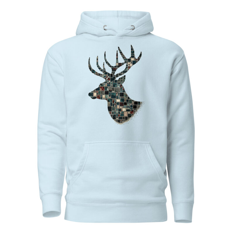 Mosaik-Hirsch – Unisex-Kapuzenpullover – Hoodies – HOB Products
