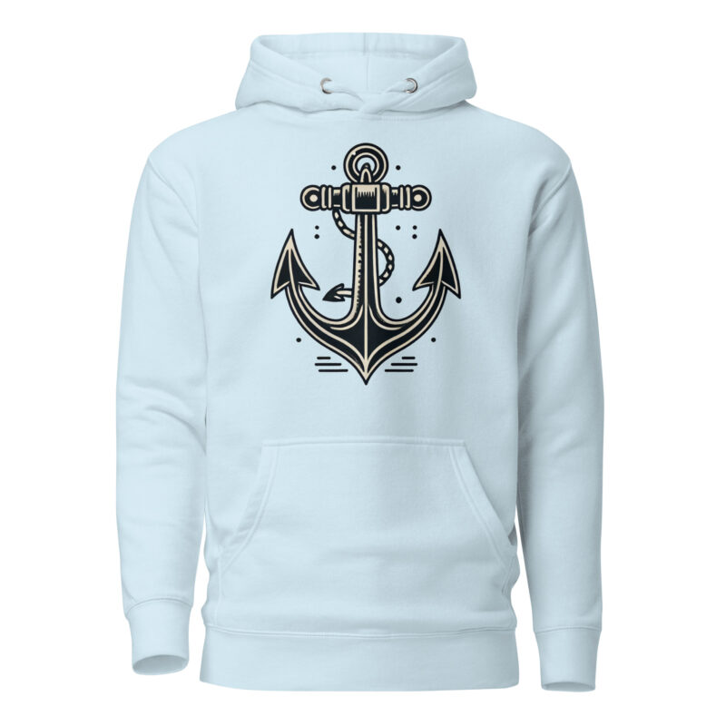Klassischer Anker - Unisex-Kapuzenpullover – Hoodies – HOB Products