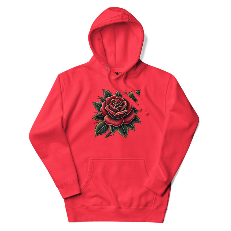 Traditionelle Rose – Unisex-Kapuzenpullover – Hoodies – HOB Products