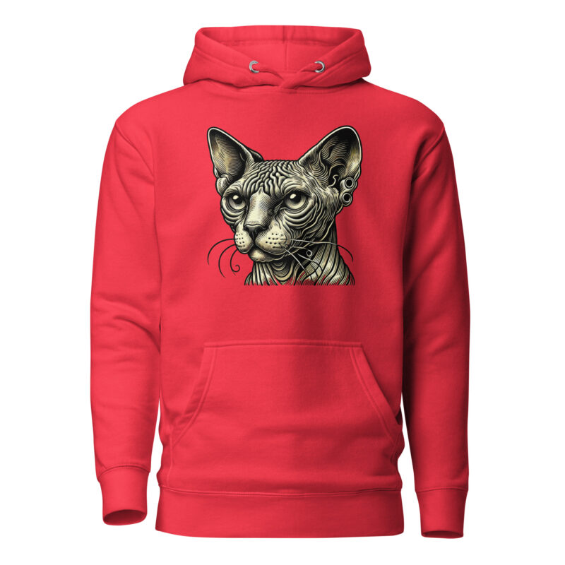 Mystische Sphynx-Katze – Unisex-Kapuzenpullover – Hoodies – HOB Products