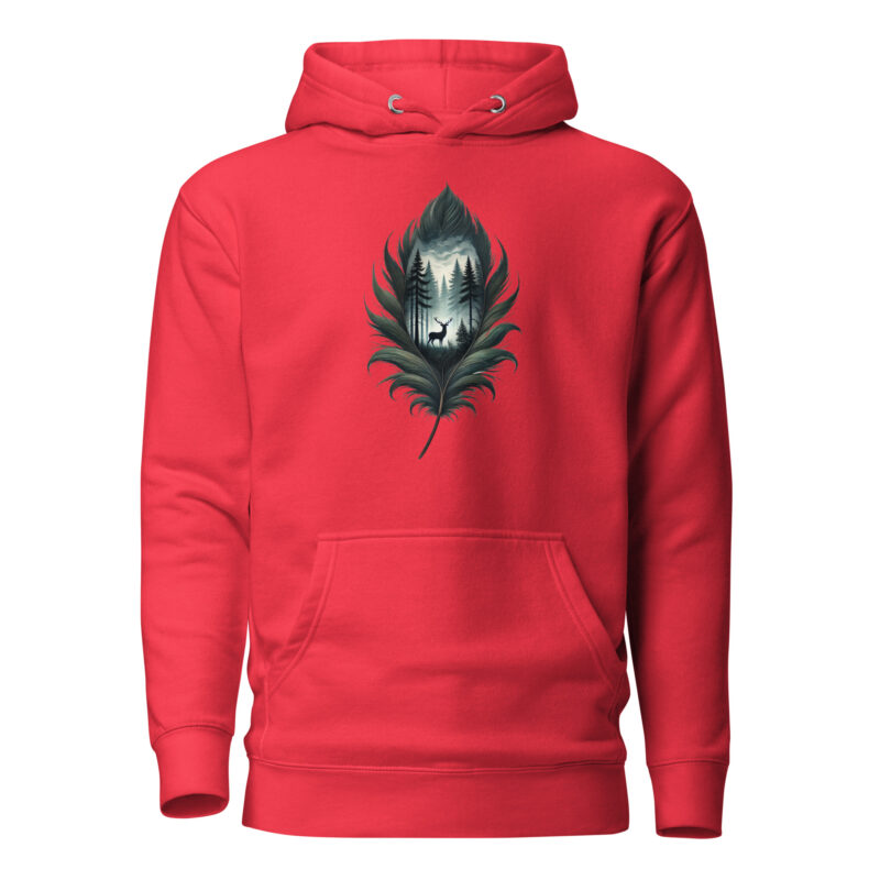 Feder des Waldes – Unisex-Kapuzenpullover – Hoodies – HOB Products