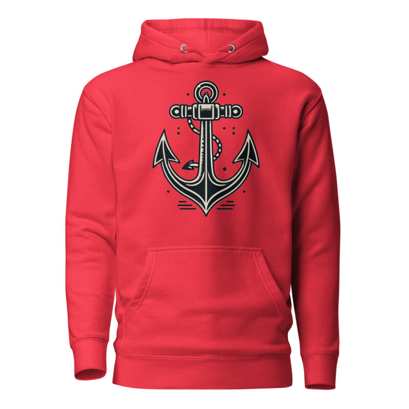Klassischer Anker - Unisex-Kapuzenpullover – Hoodies – HOB Products