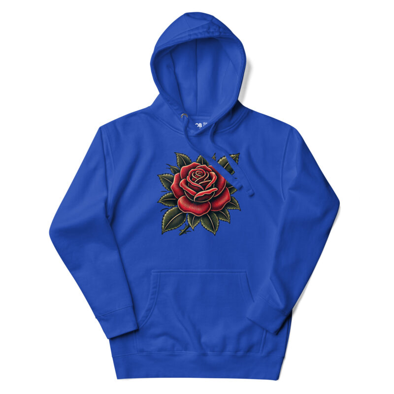 Traditionelle Rose – Unisex-Kapuzenpullover – Hoodies – HOB Products