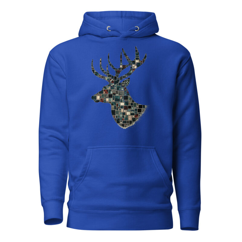 Mosaik-Hirsch – Unisex-Kapuzenpullover – Hoodies – HOB Products