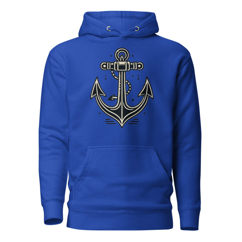 Klassischer Anker - Unisex-Kapuzenpullover – Hoodies – HOB Products