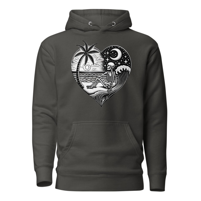 Ewige Ruhe am Strand – Unisex-Kapuzenpullover – Hoodies – HOB Products