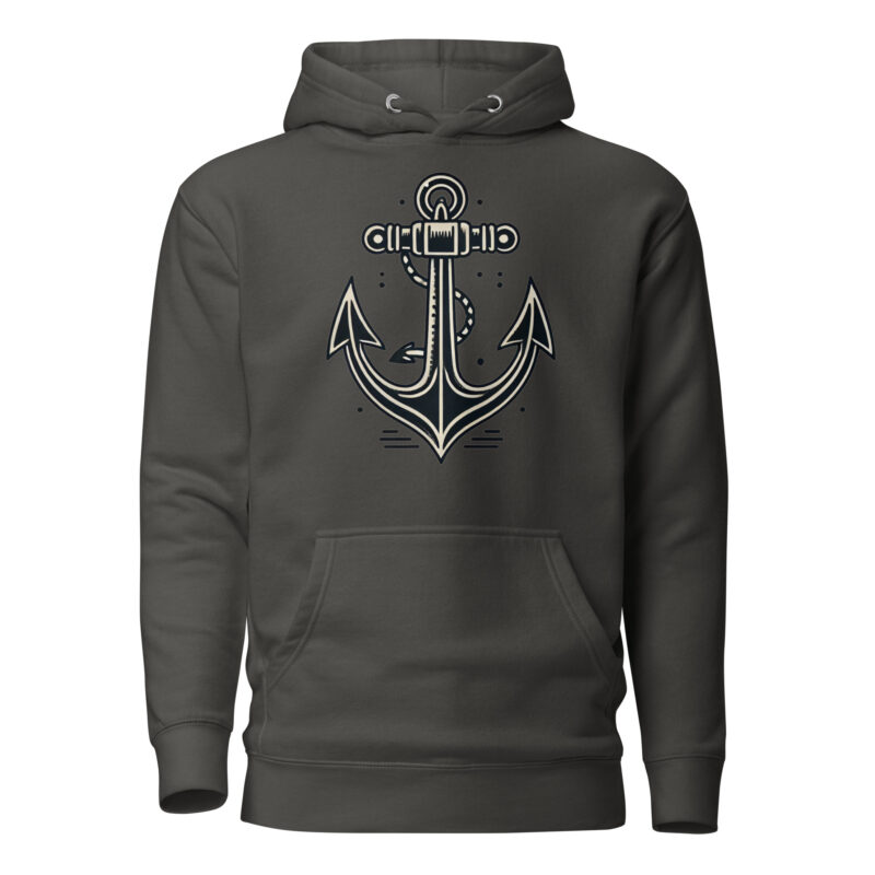 Klassischer Anker - Unisex-Kapuzenpullover – Hoodies – HOB Products