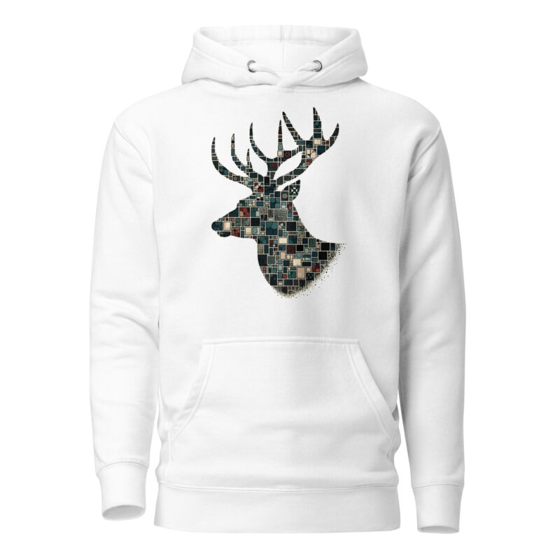 Mosaik-Hirsch – Unisex-Kapuzenpullover – Hoodies – HOB Products