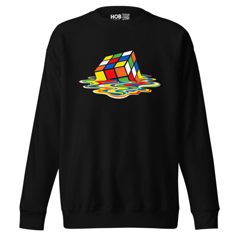Schmelzender Würfel – Unisex-Premium-Pullover – Pullover – HOB Products