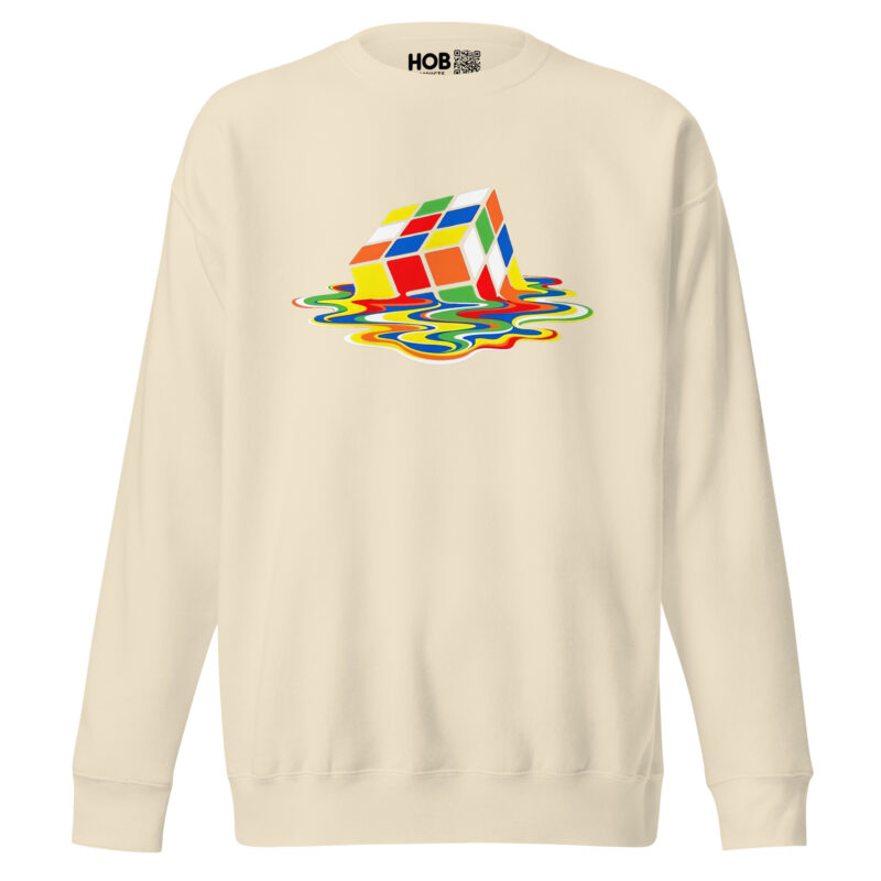 Schmelzender Würfel – Unisex-Premium-Pullover – Pullover – HOB Products