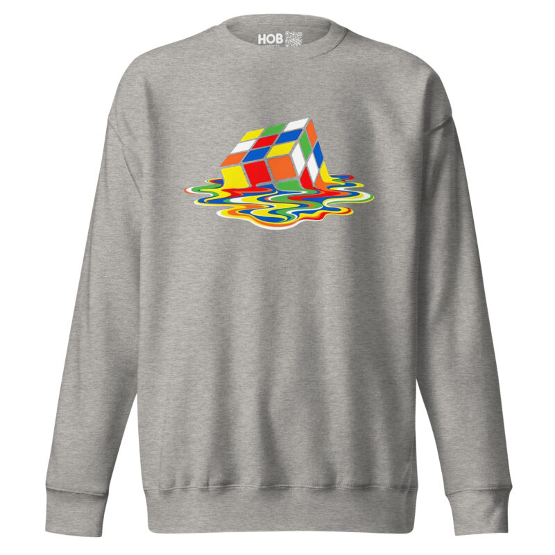 Schmelzender Würfel – Unisex-Premium-Pullover – Pullover – HOB Products
