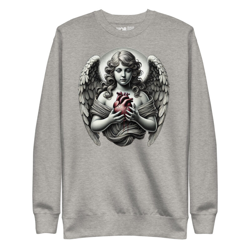 Engel des Herzens – Unisex-Premium-Pullover – Pullover – HOB Products