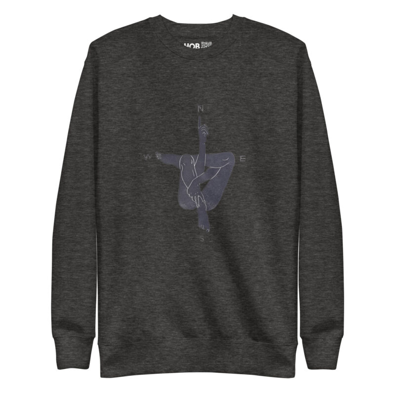 Kompass der Seele – Unisex-Premium-Pullover – Pullover – HOB Products