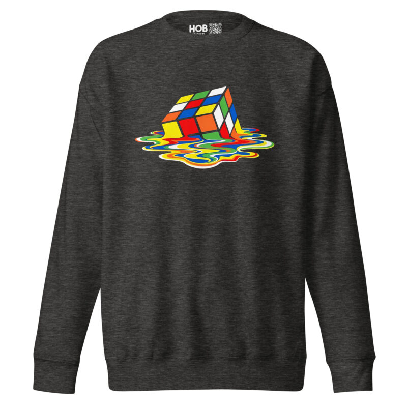 Schmelzender Würfel – Unisex-Premium-Pullover – Pullover – HOB Products