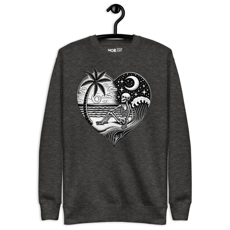 Ewige Ruhe am Strand – Unisex-Premium-Pullover – Pullover – HOB Products