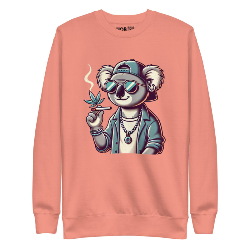 Entspannter Koala – Unisex-Premium-Pullover – Pullover – HOB Products
