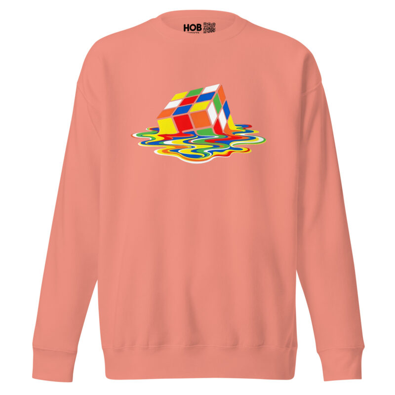 Schmelzender Würfel – Unisex-Premium-Pullover – Pullover – HOB Products
