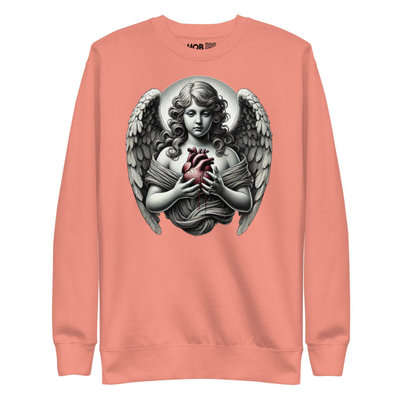 Engel des Herzens – Unisex-Premium-Pullover – Pullover – HOB Products