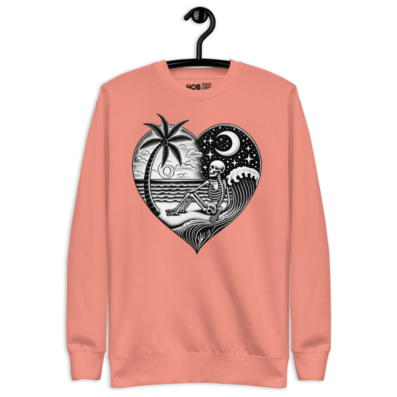 Ewige Ruhe am Strand – Unisex-Premium-Pullover – Pullover – HOB Products