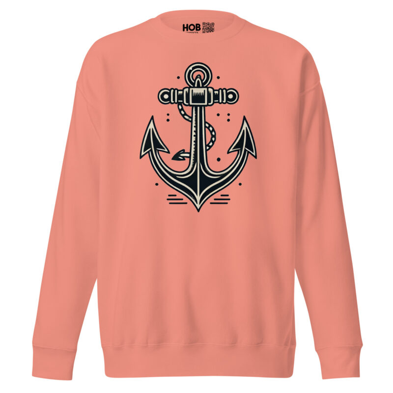 Klassischer Anker - Unisex-Premium-Pullover – Pullover – HOB Products