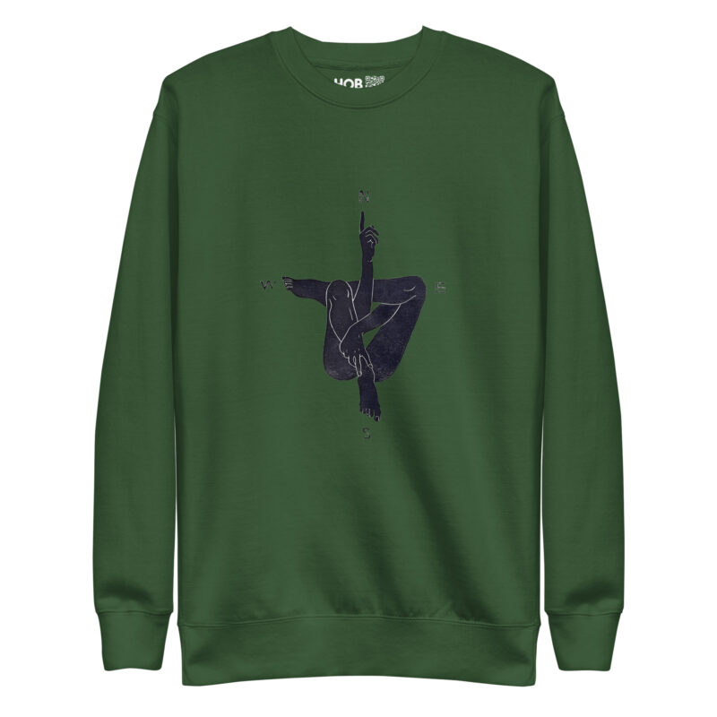 Kompass der Seele – Unisex-Premium-Pullover – Pullover – HOB Products