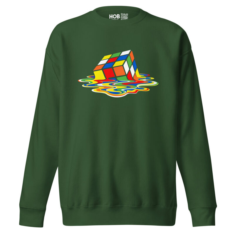 Schmelzender Würfel – Unisex-Premium-Pullover – Pullover – HOB Products