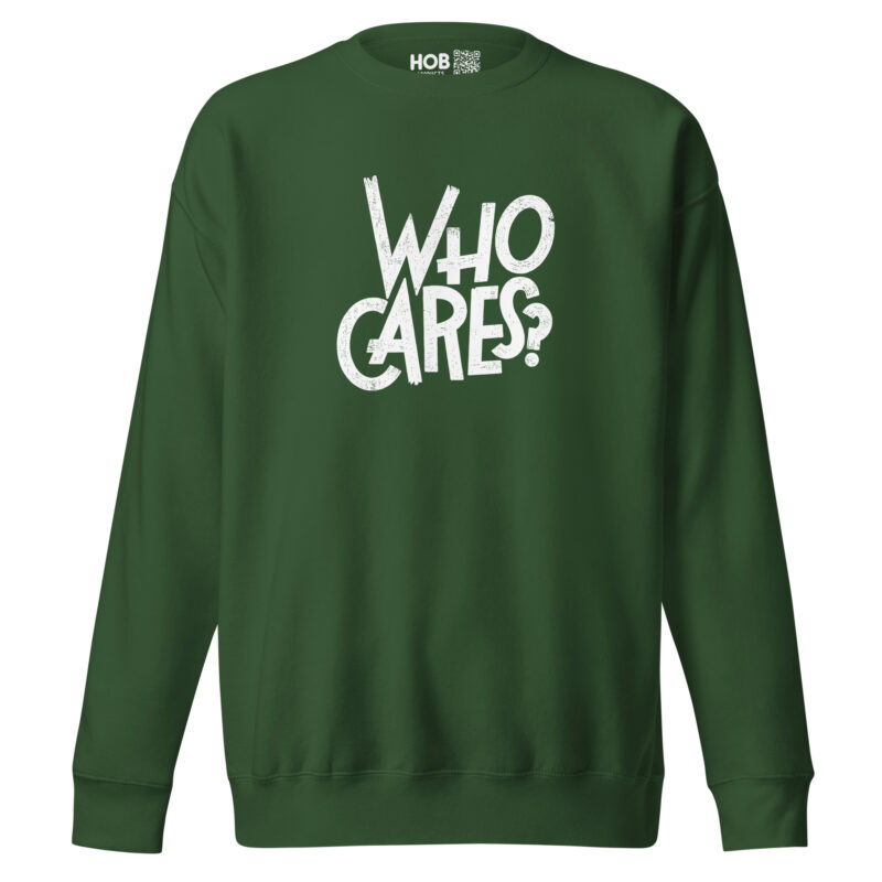 Who Cares? – Unisex-Premium-Pullover – Pullover – HOB Products