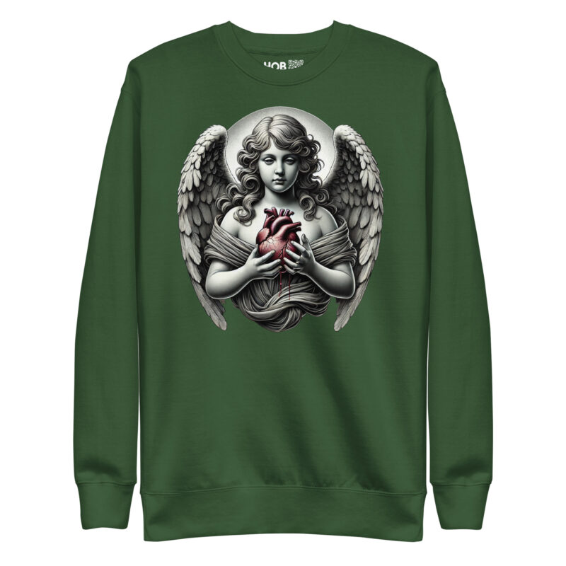 Engel des Herzens – Unisex-Premium-Pullover – Pullover – HOB Products