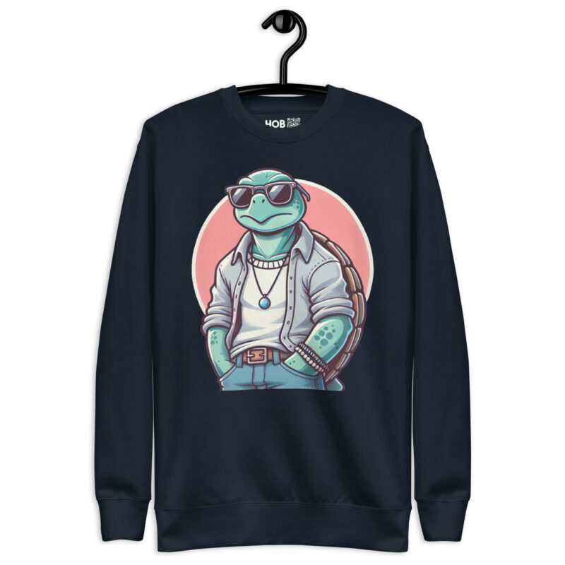 Chillkröte - Unisex-Premium-Pullover – Pullover – HOB Products