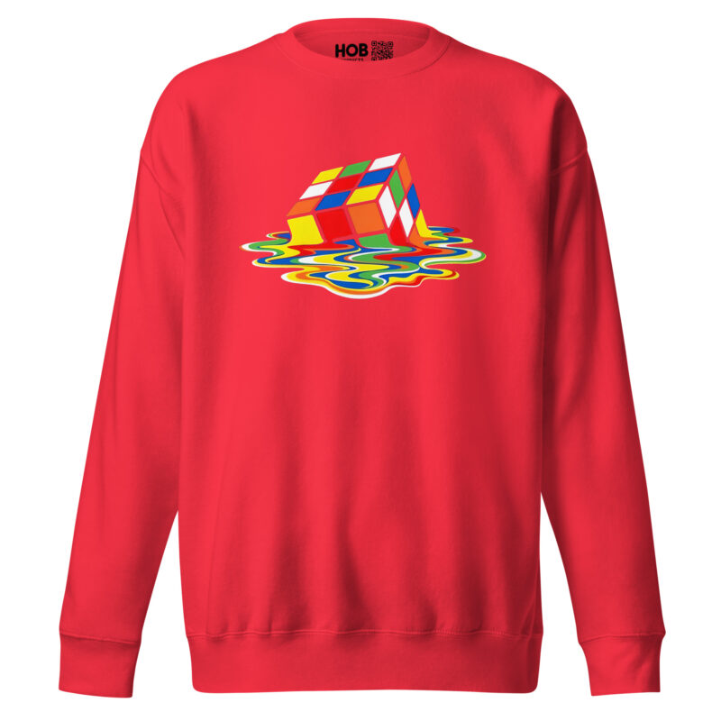 Schmelzender Würfel – Unisex-Premium-Pullover – Pullover – HOB Products