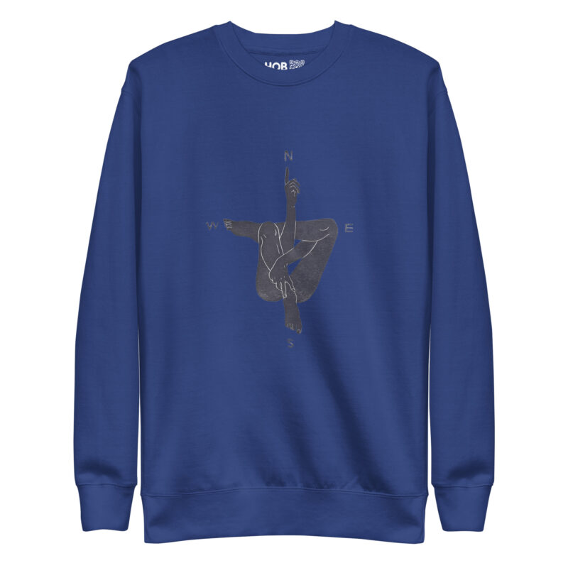 Kompass der Seele – Unisex-Premium-Pullover – Pullover – HOB Products