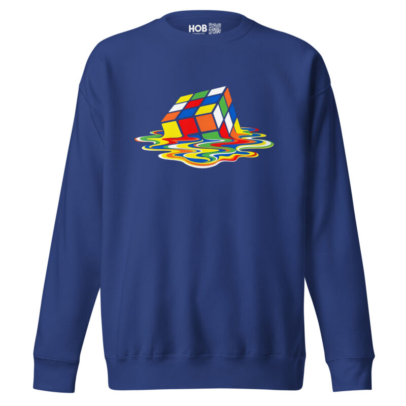 Schmelzender Würfel – Unisex-Premium-Pullover – Pullover – HOB Products