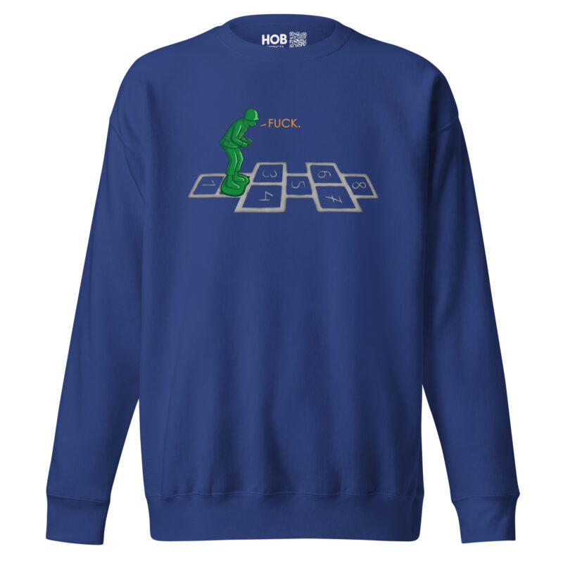 Hopscotch Soldier – Unisex-Premium-Pullover – Pullover – HOB Products