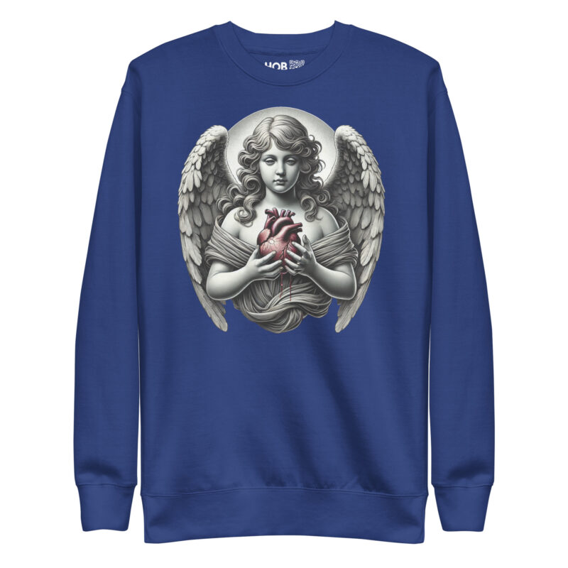 Engel des Herzens – Unisex-Premium-Pullover – Pullover – HOB Products
