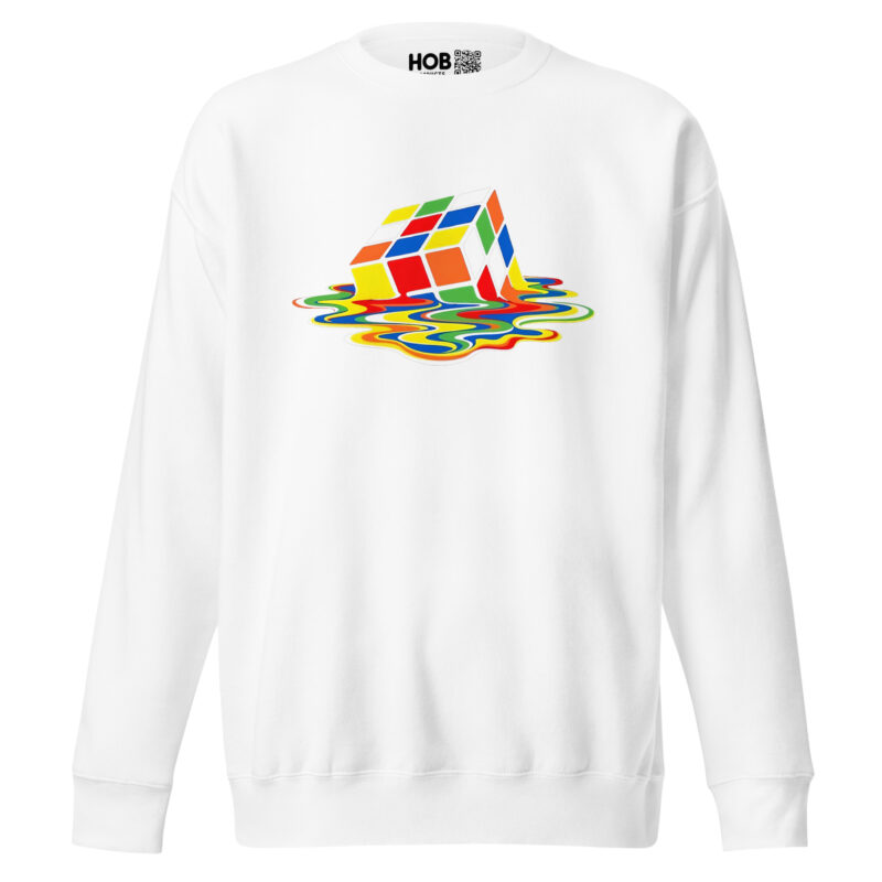 Schmelzender Würfel – Unisex-Premium-Pullover – Pullover – HOB Products