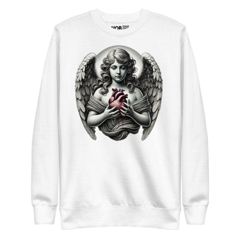 Engel des Herzens – Unisex-Premium-Pullover – Pullover – HOB Products