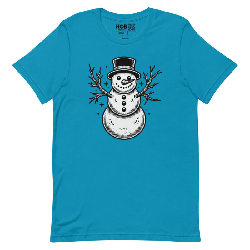Vintage Schneemann – Unisex-T-Shirt – T-Shirts – HOB Products