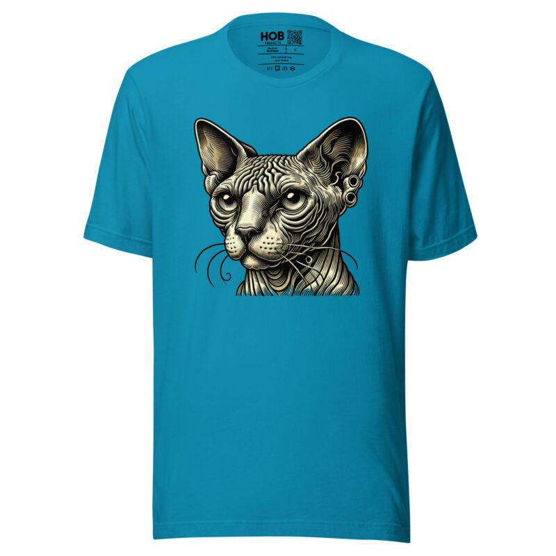 Mystische Sphynx-Katze – Unisex-T-Shirt – T-Shirts – HOB Products