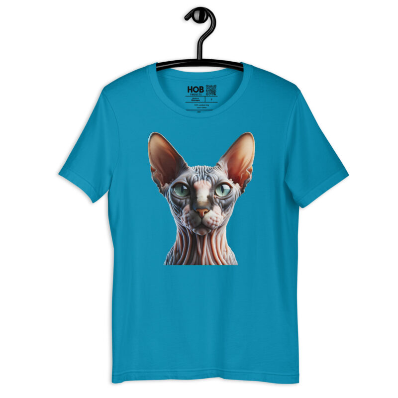 Majestätische Sphynx-Katze – Unisex-T-Shirt – T-Shirts – HOB Products