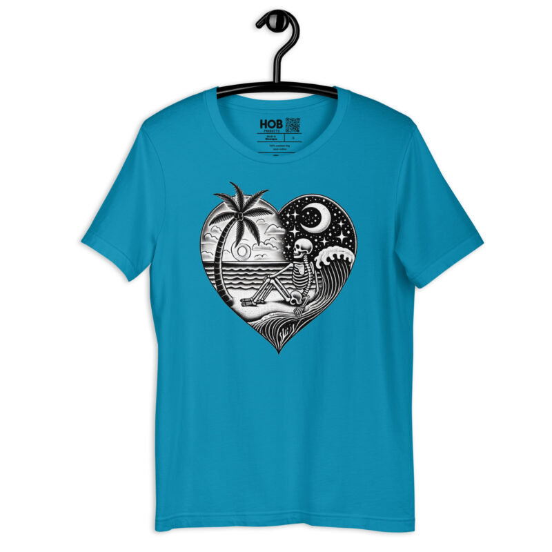 Ewige Ruhe am Strand – Unisex-T-Shirt – T-Shirts – HOB Products
