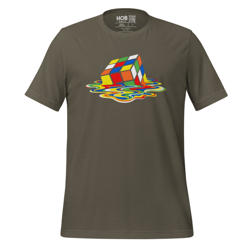 Schmelzender Würfel – Unisex-T-Shirt – T-Shirts – HOB Products