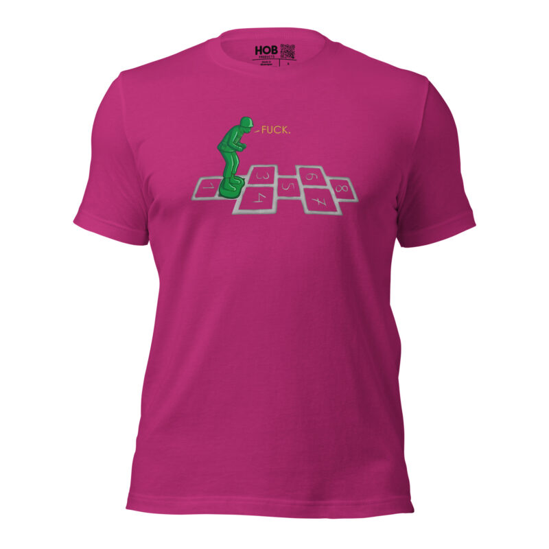 Hopscotch Soldier – Unisex-T-Shirt – T-Shirts – HOB Products