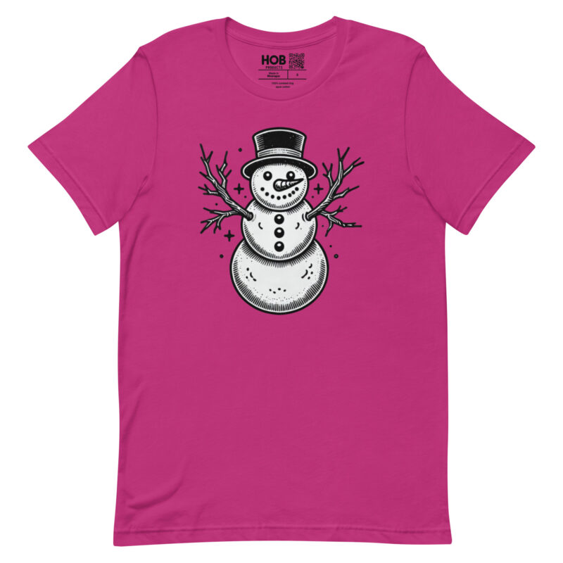 Vintage Schneemann – Unisex-T-Shirt – T-Shirts – HOB Products