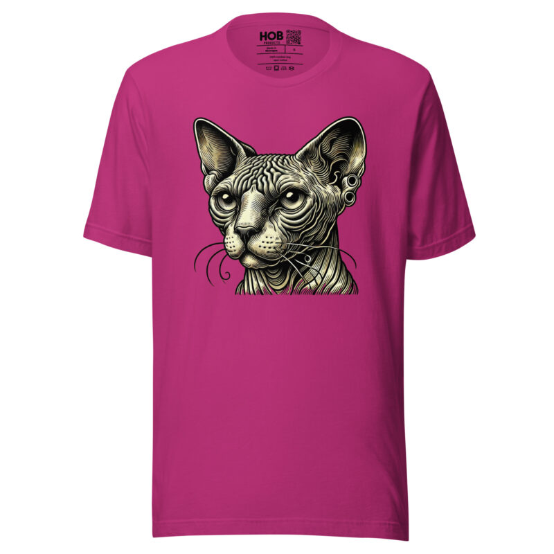 Mystische Sphynx-Katze – Unisex-T-Shirt – T-Shirts – HOB Products
